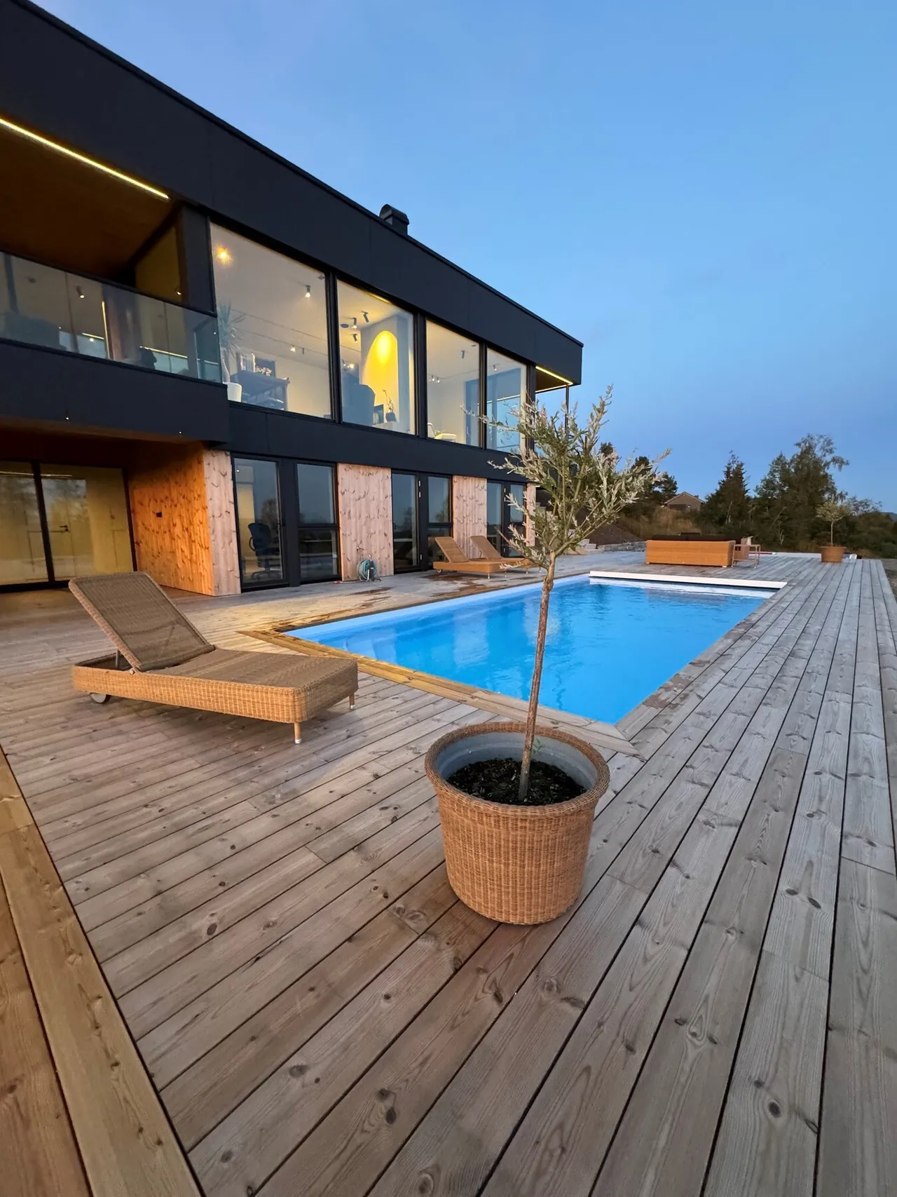 Urbanhus funkishus bygget av Snø Eiendom